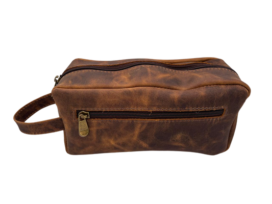 Cosmetiquero Café Rústico Leopardo