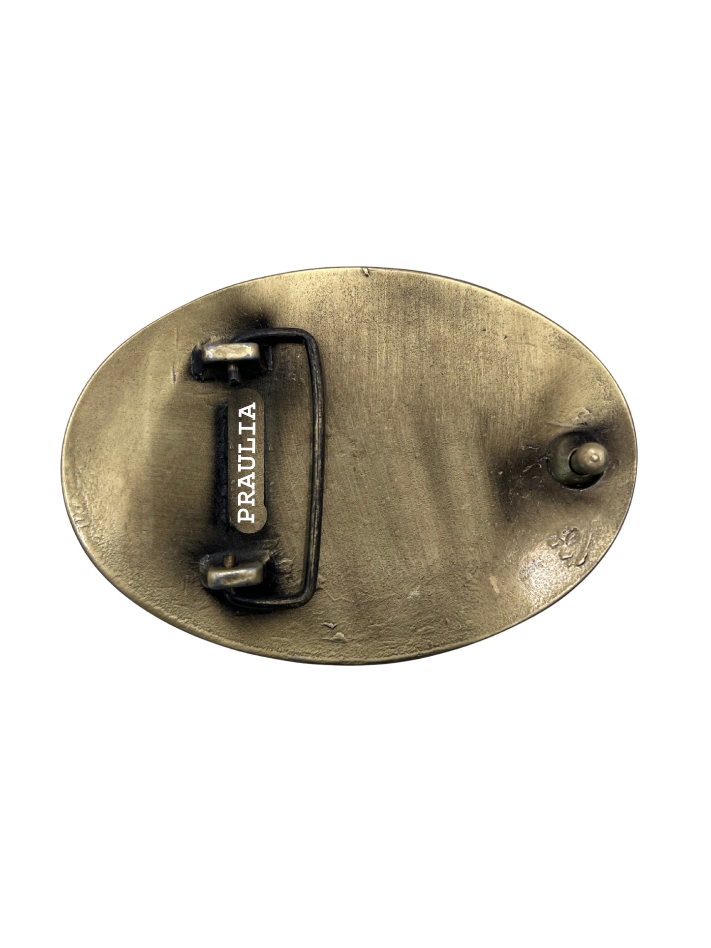 Hebilla Flora Bronce