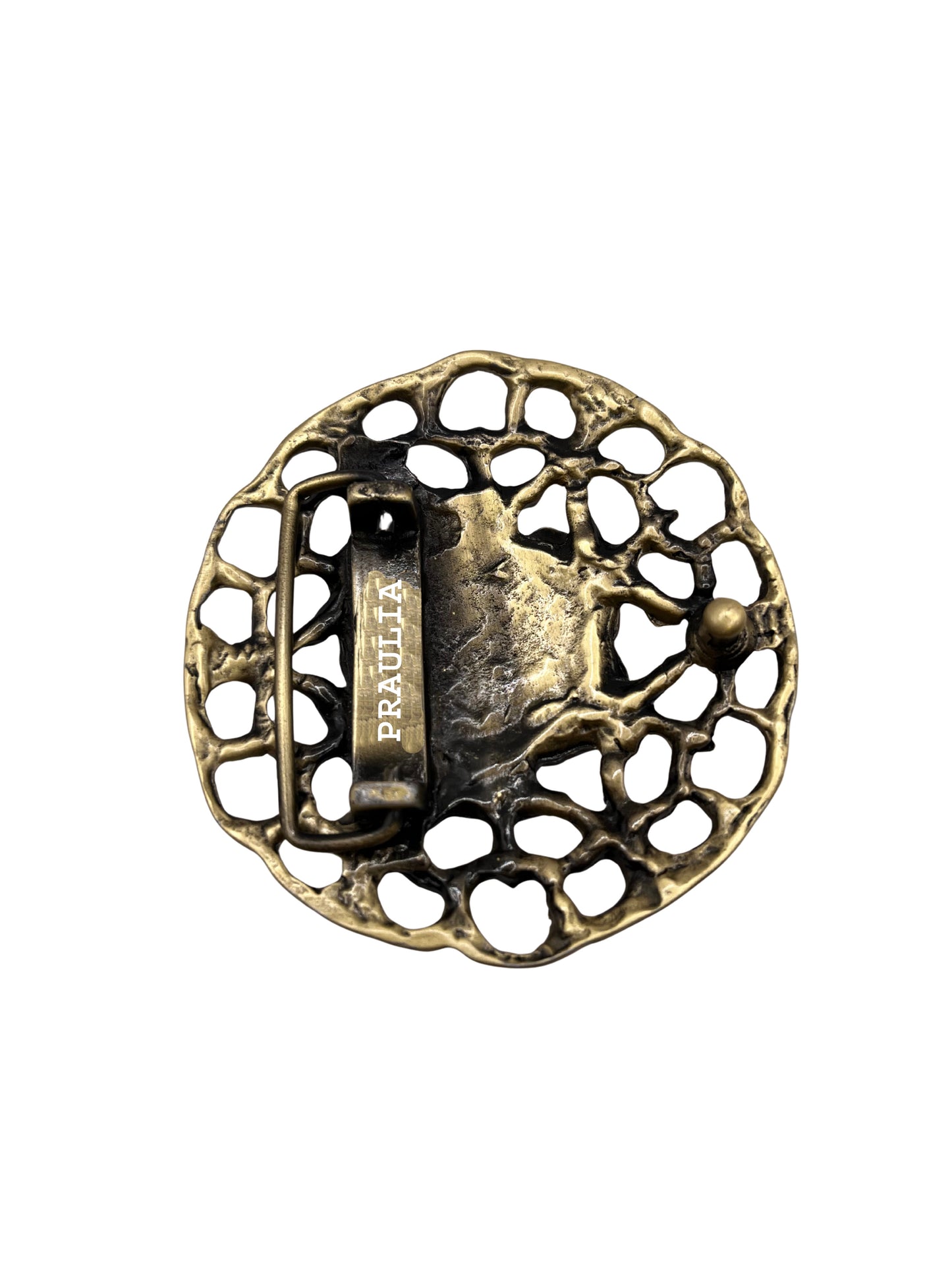 Hebilla Rosa Eterna Bronce